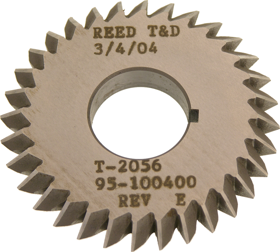 MEDECO Cutter Double Angle Milling High Security Finish