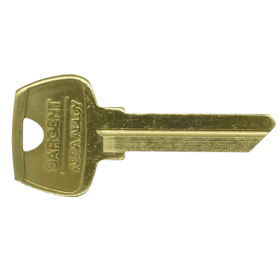 Sargent Original 6-Pin Key Blanks RA Nickel Silver