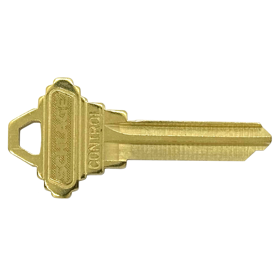 Schlage Control C Key Blank Gold-Plated