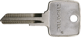 Strattec Marine Key 1595 323688 Silver Finish