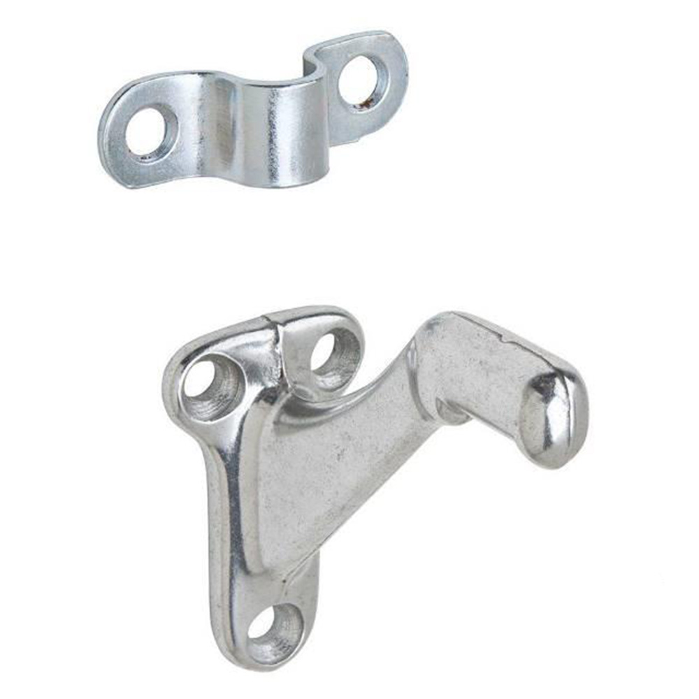 Ives 059A15 Aluminum Handrail Bracket Satin Nickel Commercial Series
