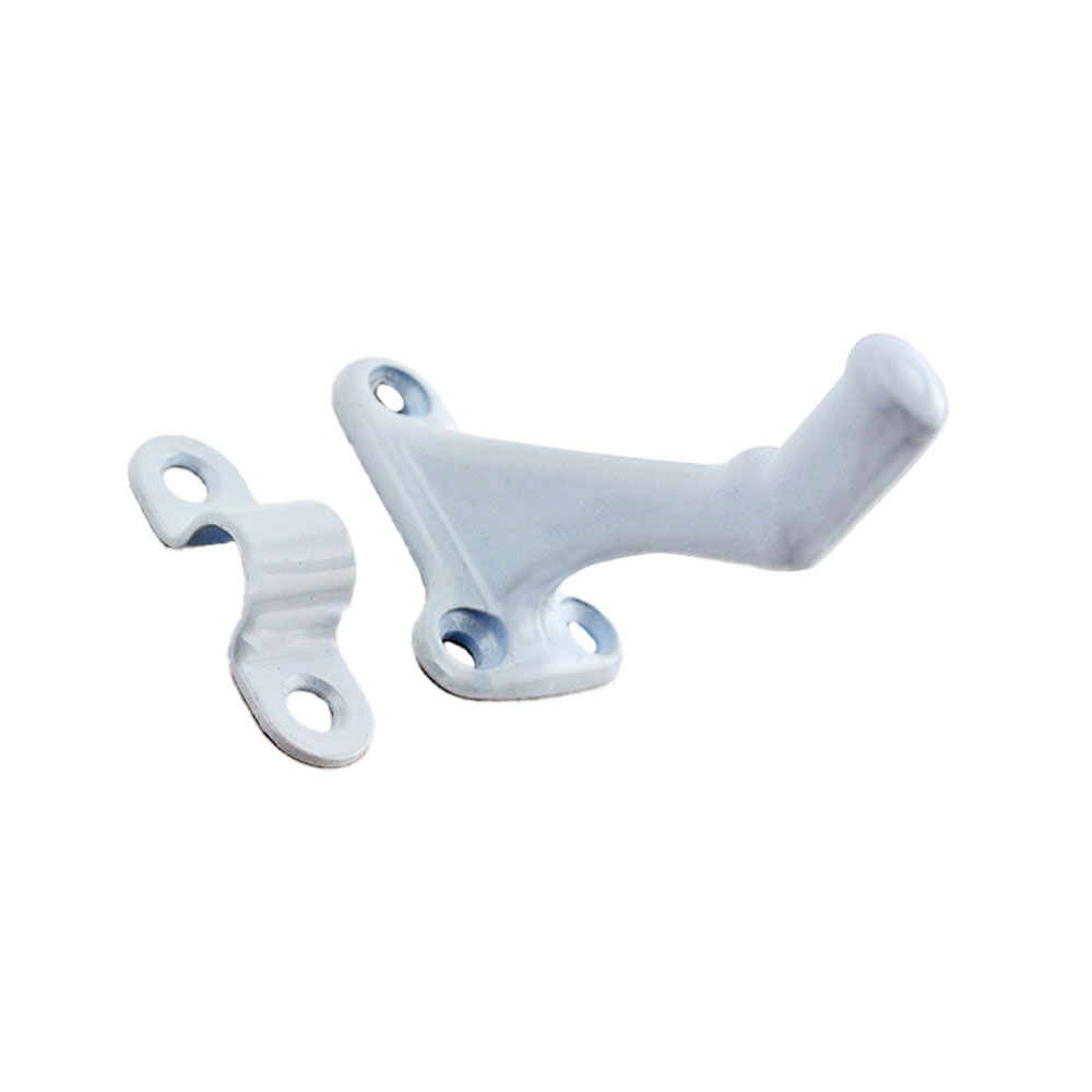 Ives 059AW Aluminum Handrail Bracket White Commercial Finish