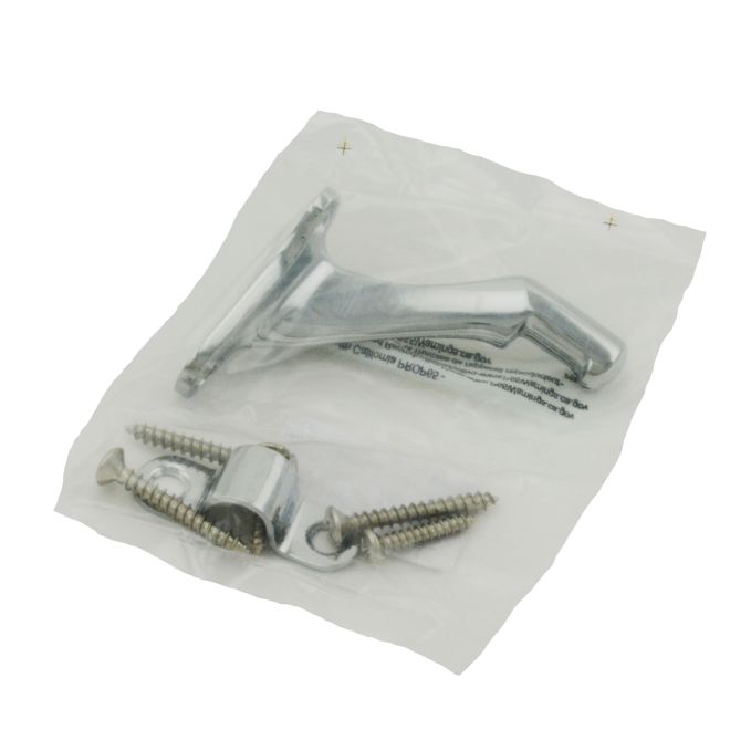Ives 059B26 Solid Brass Handrail Bracket Bright Chrome