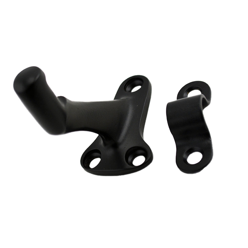 Ives 059BBLK Solid Brass Black Finish Handrail Bracket