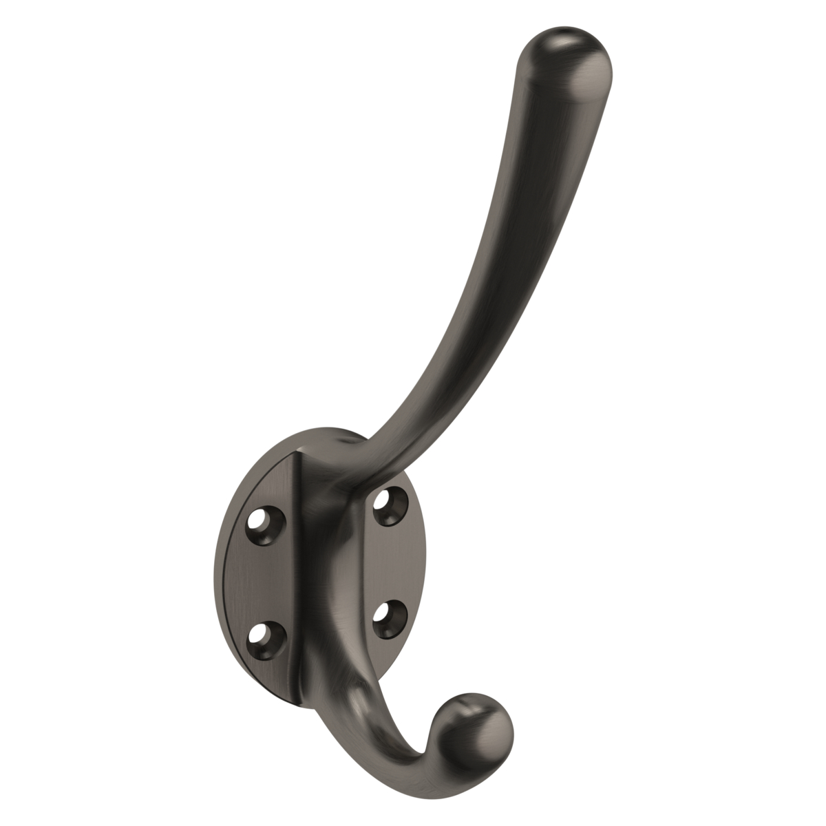 Baldwin 0742076 Graphite Nickel Costume Hook