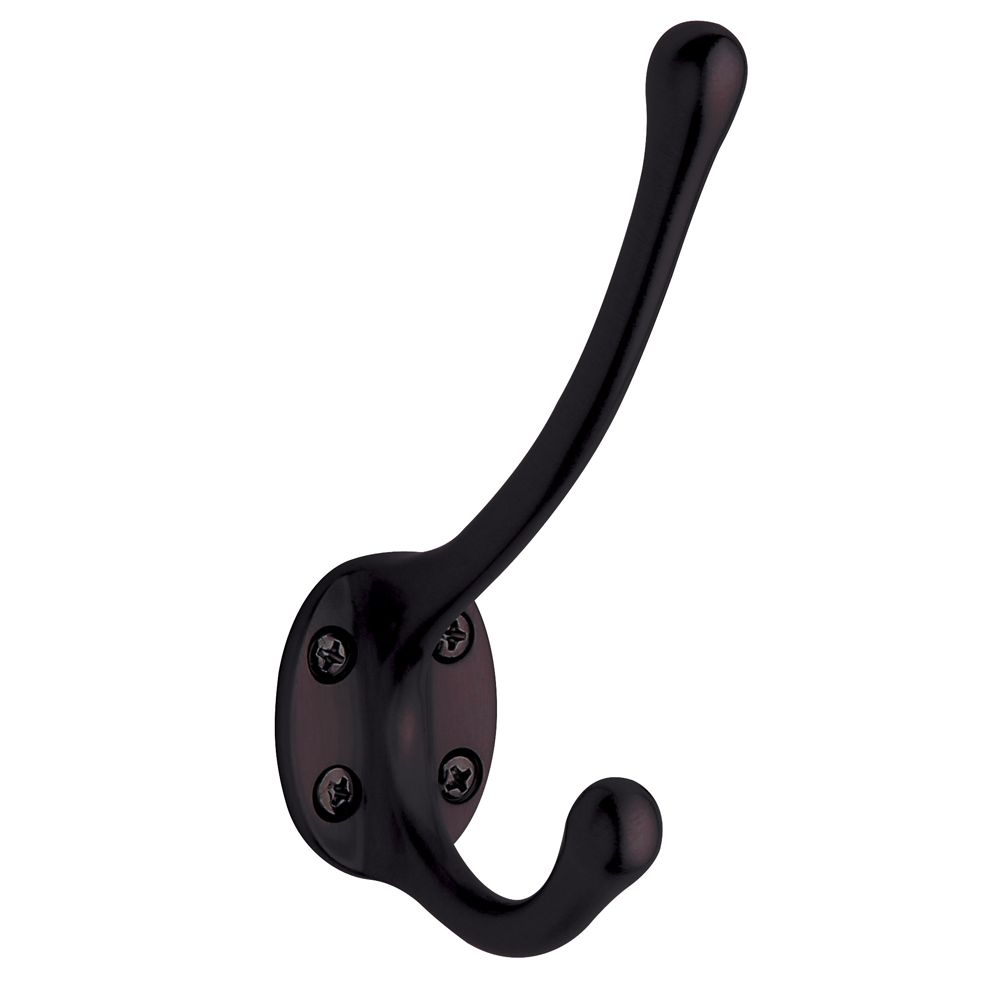 Baldwin 0742112 Estate Costume Hook Venetian Bronze Finish
