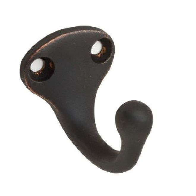 Ives 581A716 Aluminum Single Wardrobe Hook Aged Bronze Finish