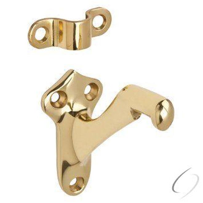Ives 59B3 Solid Brass Handrail Bracket Bright Finish