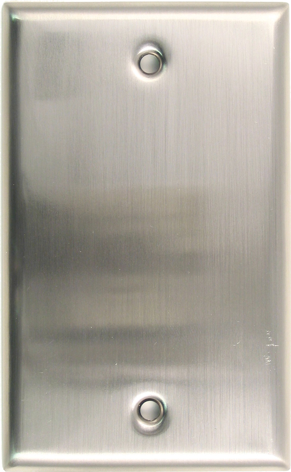 Rusticware 780SN Single Blank Switch Plate Satin Nickel Contemporary Design