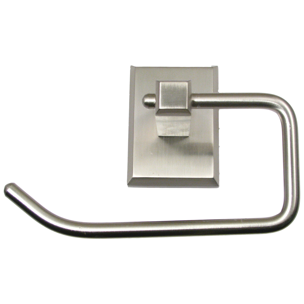 Rusticware 8707SN Utica Euro Tissue Holder Satin Nickel Finish