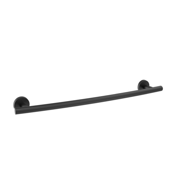 Amerock BH26543MB 18in Arrondi Towel Bar Matte Black