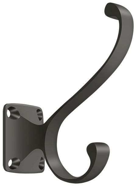Deltana CAHH35U10B Heavy Duty Oil Rubbed Bronze Coat and Hat Hook