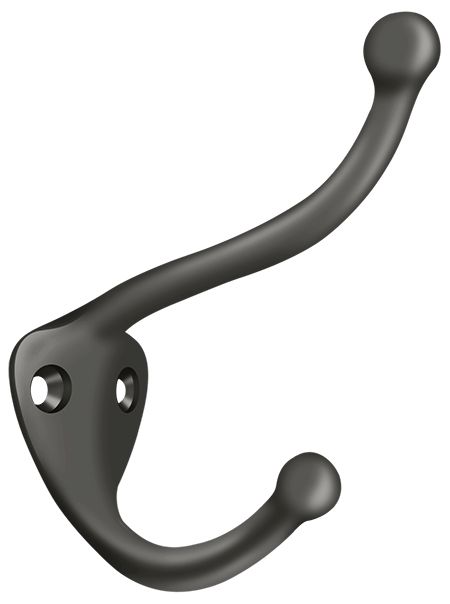 Deltana CAHH3U10B Oil Rubbed Bronze Coat and Hat Hook