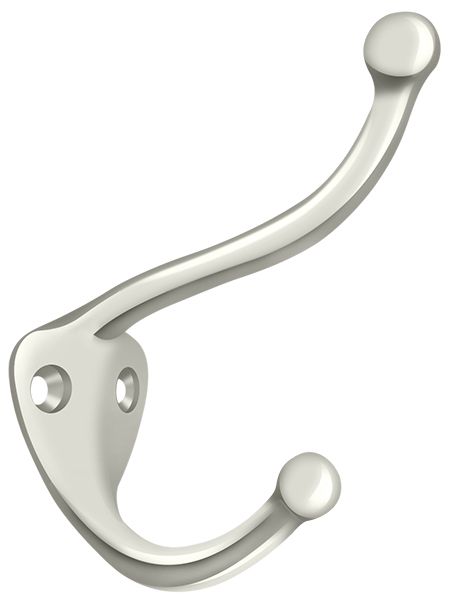 Deltana CAHH3U14 Bright Nickel Coat and Hat Hook
