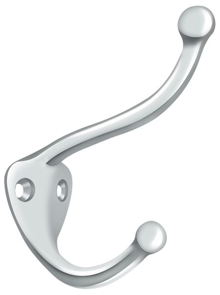 Deltana CAHH3U26 Bright Chrome Coat and Hat Hook