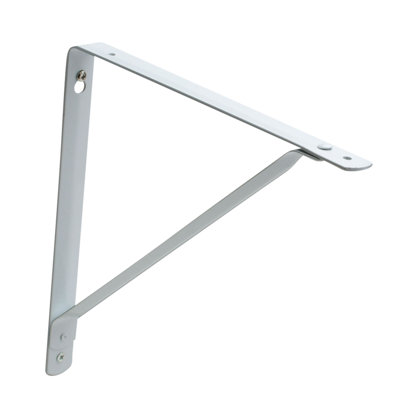 Pamex DD0634WC Heavy Duty White Fixed Shelf Bracket
