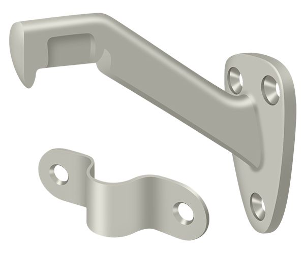 Deltana HRB325U15 Hand Rail Brackets Satin Nickel