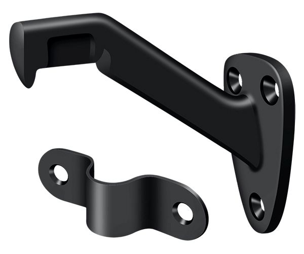 Deltana HRB325U19 Hand Rail Brackets Black