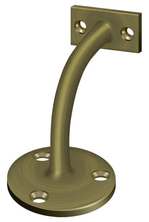 Deltana HRC175U5 Hand Rail Light Duty Antique Brass