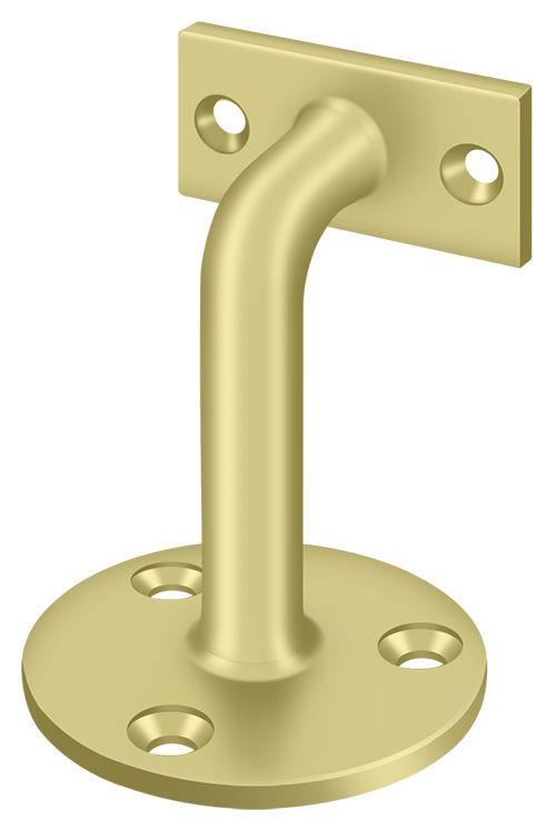 Deltana HRC253U3 Hand Rail Bracket Bright Brass