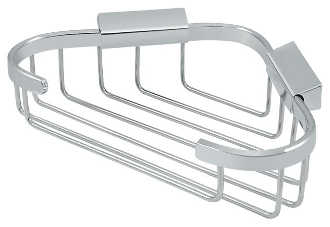Deltana WBC8570U26 Wire Corner Basket Bright Chrome