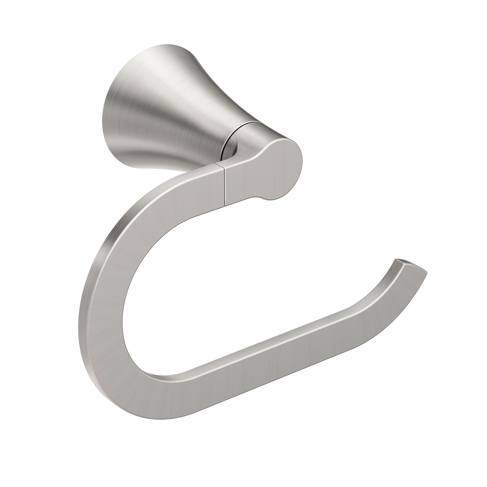 Moen YB0786BN Jase Open Towel Ring Brushed Nickel