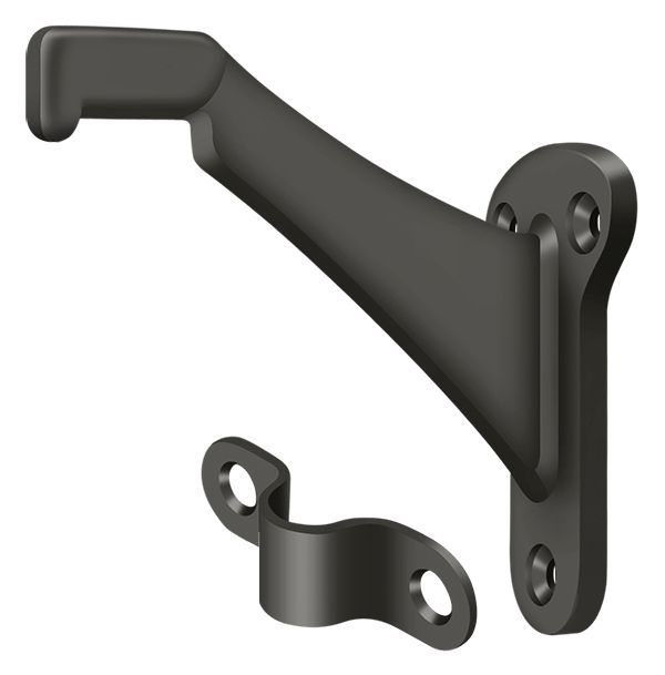 Deltana ZHRBB325U10B Oil Rubbed Bronze Hand Rail Bracket