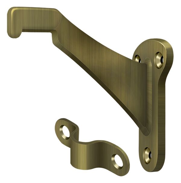 Deltana ZHRBB325U5 Hand Rail Brackets Antique Brass